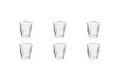 Duralex Gobelet Picardie verre dur 90ml boîte de 6 pièces
