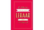 Rebo Voor de beste leraar ooit - Cadeauboek