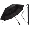 Parasol Ø130cm fibre noir