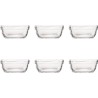 Duralex bol Carre carré verre dur 6 pièces 11x11x4,6cm