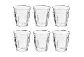 Duralex Gobelet Picardie verre dur 310ml boîte de 6 pièces