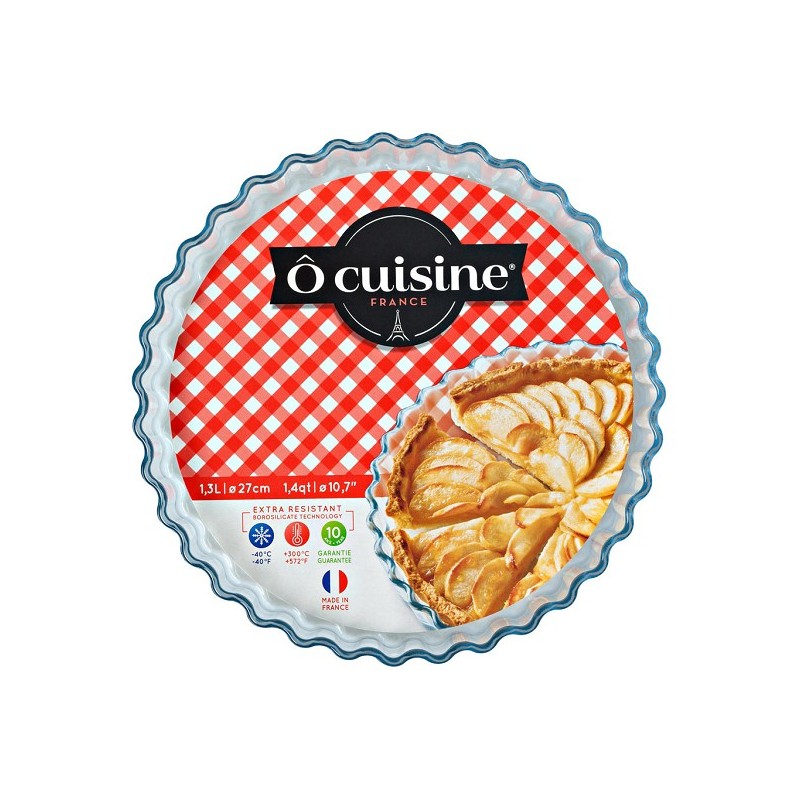 Arcuisine Moule à gâteau en verre Ø27cm