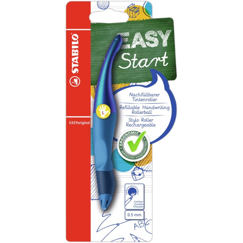 Stabilo Easy Original Holograph Blauw Linkshandig