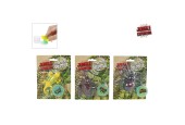 Jungle Expedition Slime extensible mangeant un reptile sur carte 11 cm