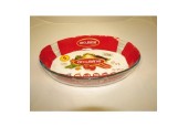 Plat à pâtisserie ovale Arcuisine 35x24 cm