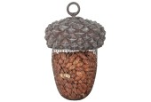 Esschert Design Voederhanger eikel metaal/polyresin 14x22cm