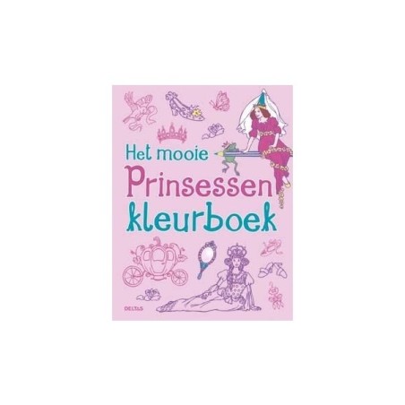 Deltas-Het mooie prinsessen kleurboek