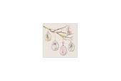 Ambiente Servetten Glass Eggs Grey 33x33cm