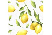 Duni Servetten Citrus 33x33cm 3-laags tissue FSC pak a 20 servetten