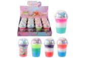 Super Slime/putty Met Bolletjes Unicorn 3-kleurig 160 Gram