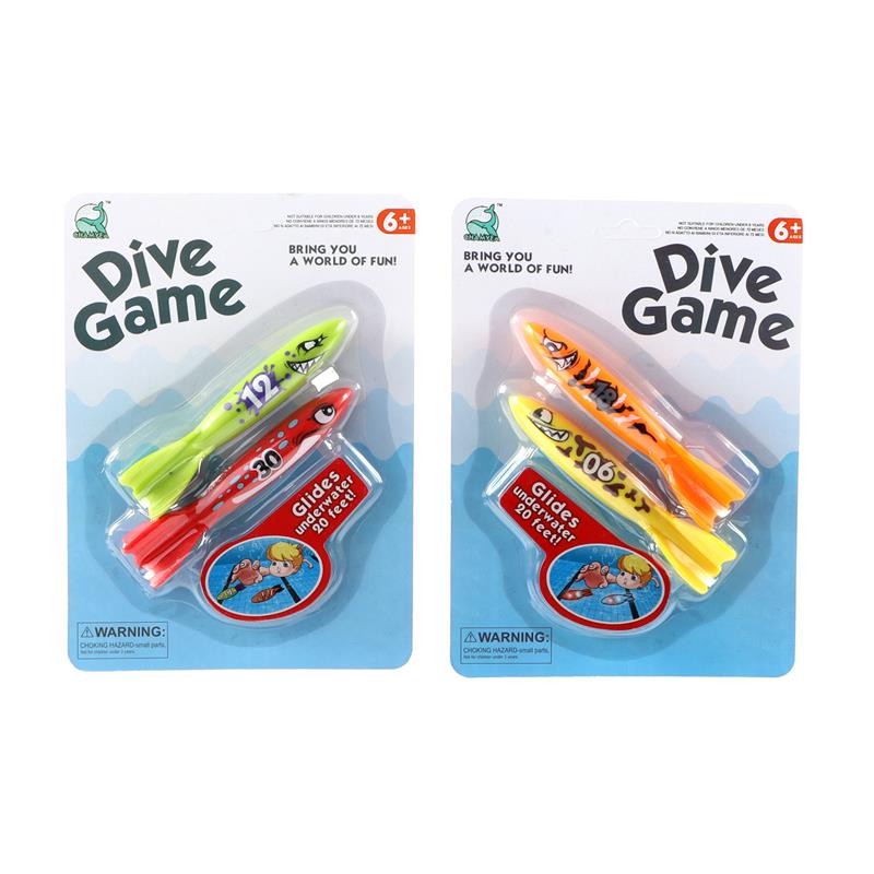 Torpille de plongée 2 pcs sur carte