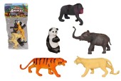 Animaux sauvages en sachet 6 parties 28x13x5cm