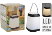 Tafellamp Draagbaar LED Zwart 9x12cm