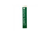 Papier crépon 50x250cm Noël vert pack de 12 rouleaux