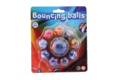 John Toy Balles rebondissantes 10 pièces sur carte