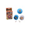 John Toy Stalen Vrijloop YoYo Met Extra Touwtje- 7,5x4,5x14cm