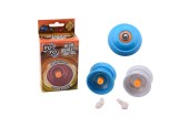 John Toy Stalen Vrijloop YoYo Met Extra Touwtje- 7,5x4,5x14cm