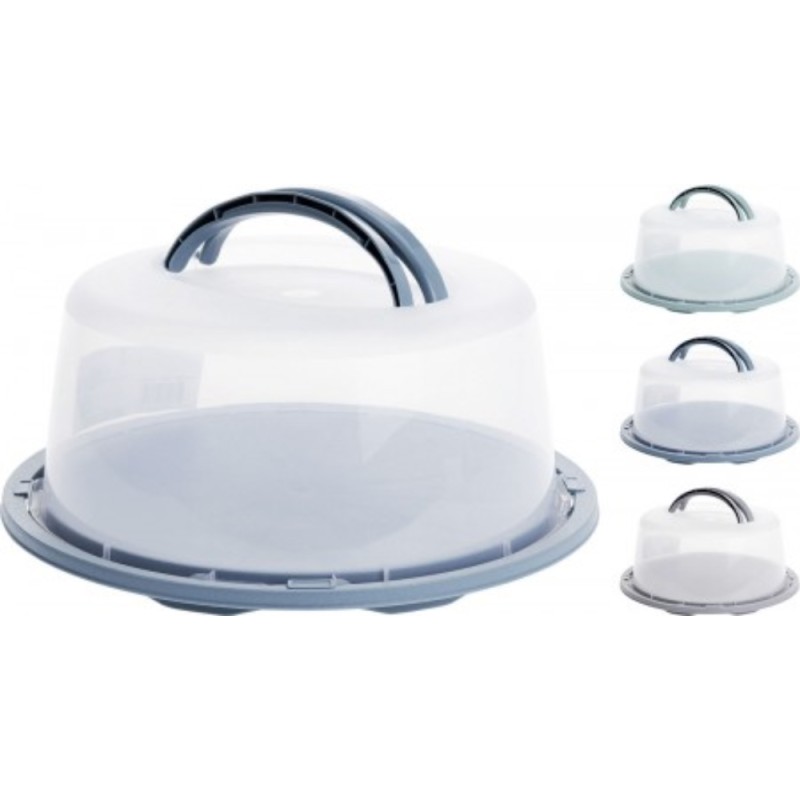 Boîte à gâteaux avec anses Ø35cmx15cm