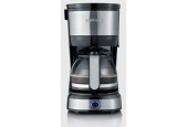 Severin Cafetière 4 tasses 750W acier inoxydable/noir