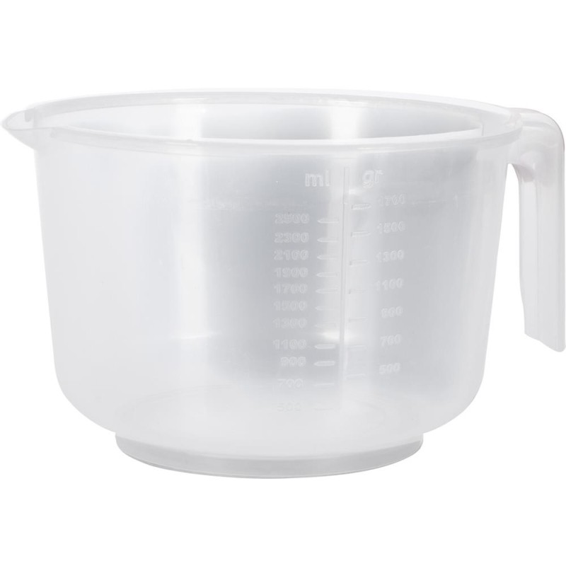 Bol mélangeur plastique 2,5L gris