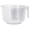 Bol mélangeur plastique 2,5L gris