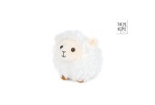 Peluche mouton blanc Take Me Home couché 12cm