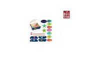 Big Tree magnetisch visspel hout 15-delig 18cm