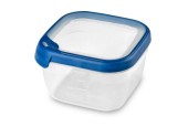 Curver Grand Chef Eco Vershoudbakje 1,2L Vierkant Transparant/Donkerblauw