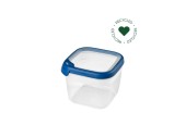 Curver Grand Chef Eco Récipient Alimentaire 1,8 L Carré Transparent/Bleu Foncé