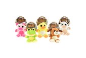 Toi Toys Animaux en peluche avec de grands yeux sur carte