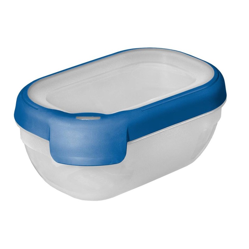 Curver Grand Chef Eco Récipient Alimentaire 0,5L Transparent/Bleu Foncé