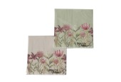 Boltze Home Servetten Lumea Met Afbeelding Bloemen 20 Stuks