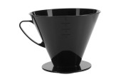Westmark Koffiefilterhouder kunststof nr 6 zwart