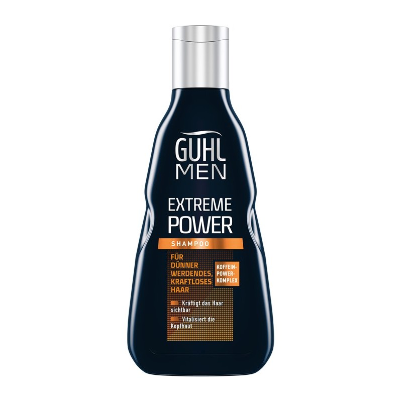 Guhl Shampooing Homme Extreme Power Cheveux Clairsemés 250 ml