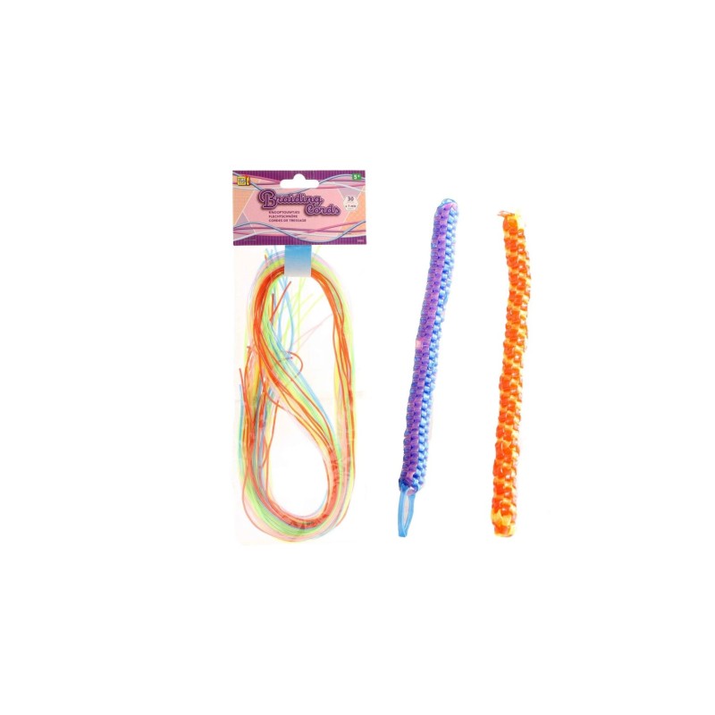 Cordons à noeuds couleur perle 30 pièces de 1 mètre