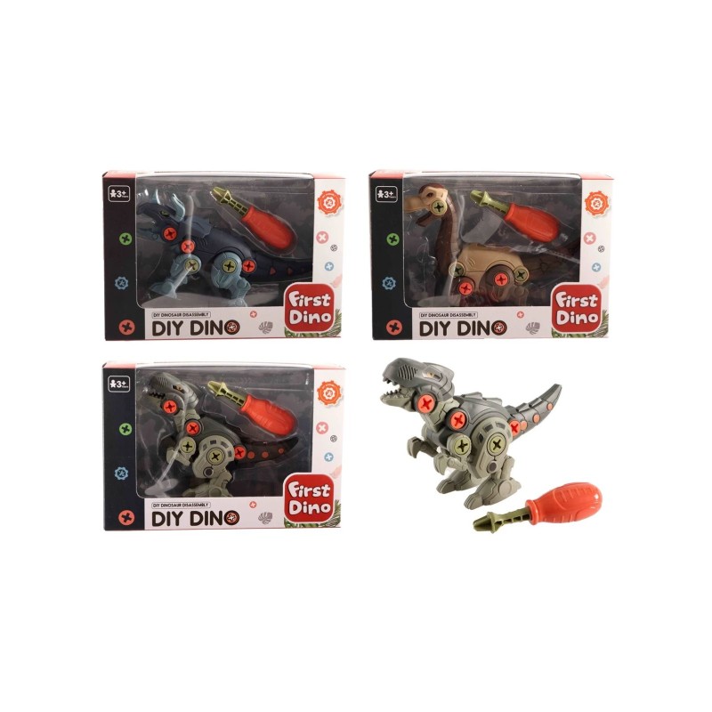 Jeu de construction Dino DIY 19 cm