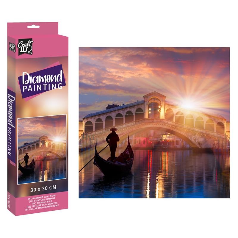 Craft ID Peinture diamant Venise 30x30cm