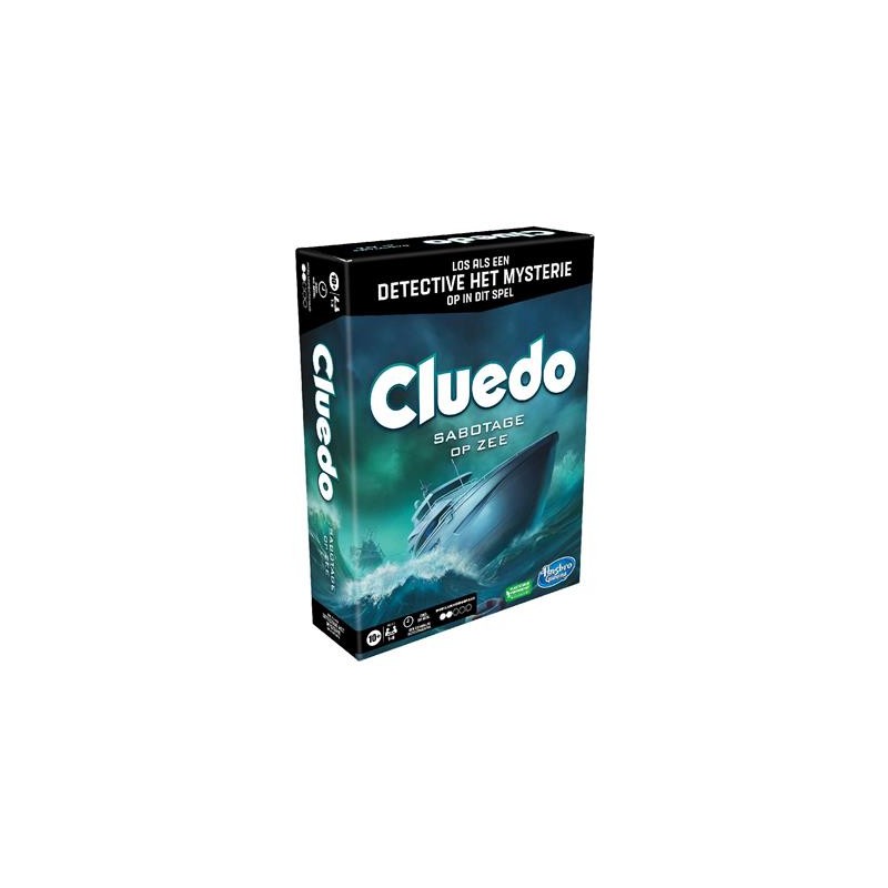 Hasbro Cluedo Escape Sabotage op Zee Bordspel
