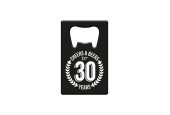 Paperdreams Ouvre-bouteille en métal - 30 ans