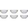 Duralex Schaal Lys Stapelbaar Rond Hardglas 125ml 9cm 6 Stuks