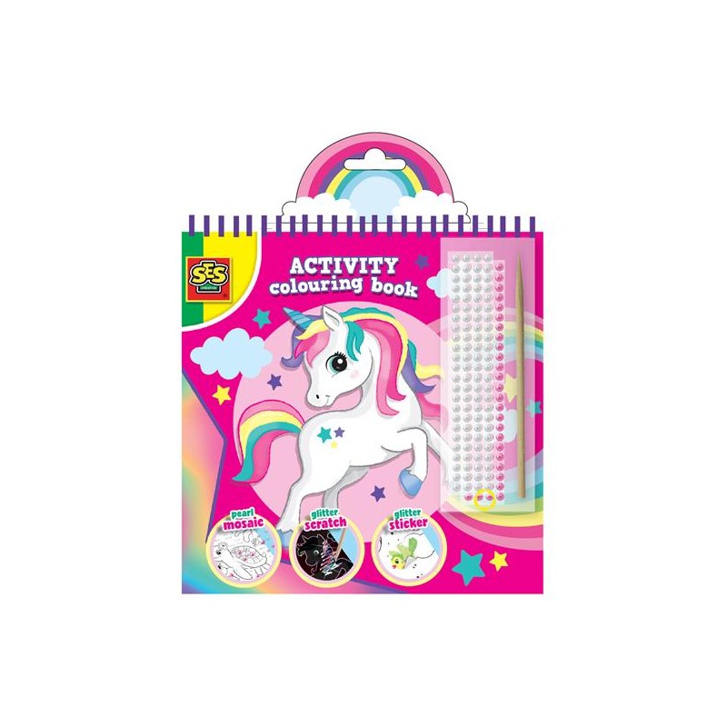 Ses Doe kleurboek glitter 3-in-1