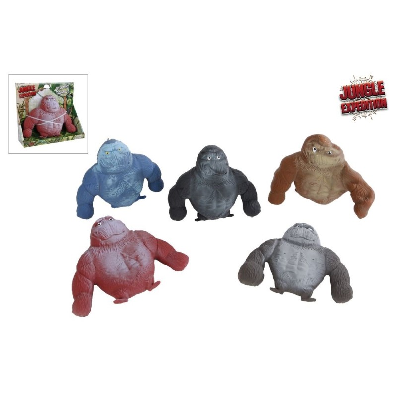 Jungle Expedition Super Strech Gorilla 12cm