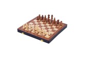 Jeu d'échecs en bois de frêne pliable 30x30x5,5cm