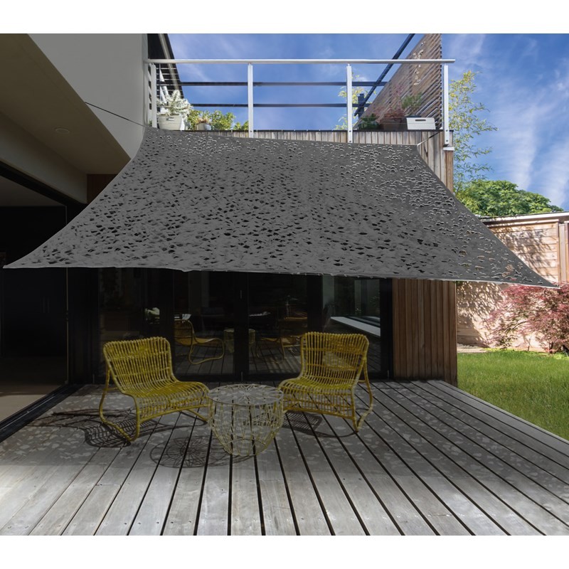 Toile d'ombrage camouflage 3x3m