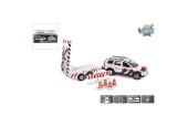 Kids Globe police Volvo XC90 avec camion flèche NL moulé sous pression pb avec lumière 29cm