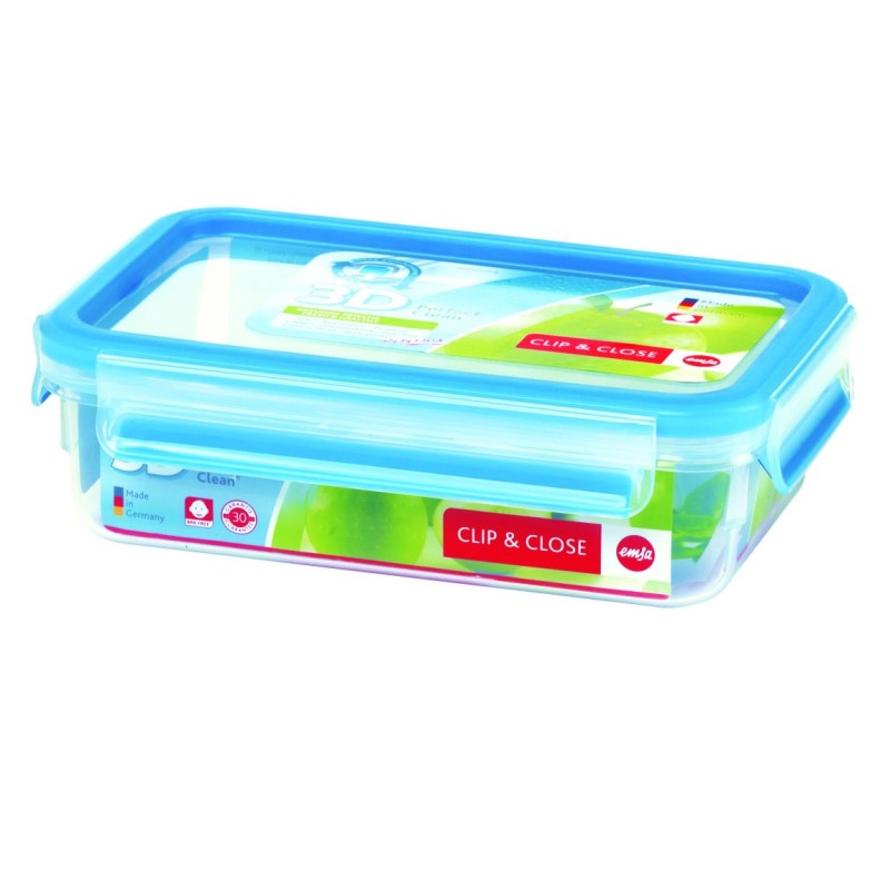 Emsa Clip & Close 3D Voorraaddoos 0,80 liter