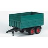 Remorque à essieux tandem Bruder à 2 essieux
