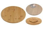 Planche à fromage en bambou tournante Ø35cm