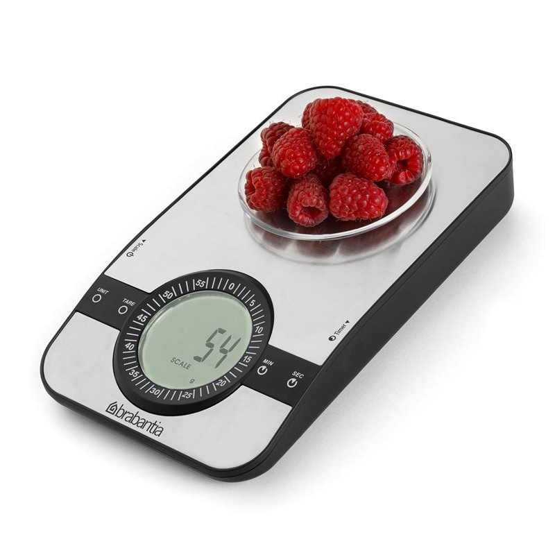 Balance de cuisine Brabantia numérique rectangulaire