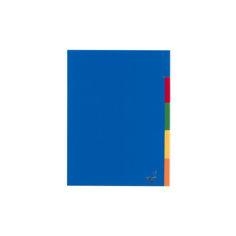 Kangaro Tabblad A4 Venster PP 120 Micron Assorti 23-gaats 5-deligbr